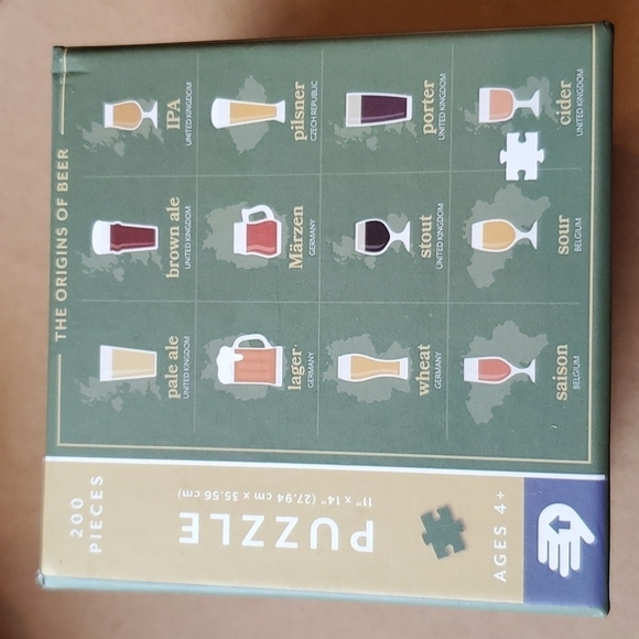 3 Puzzle combo Airplane Cafe, Origin of Beer & Mixology .NIB sealed - Picture 8 of 14